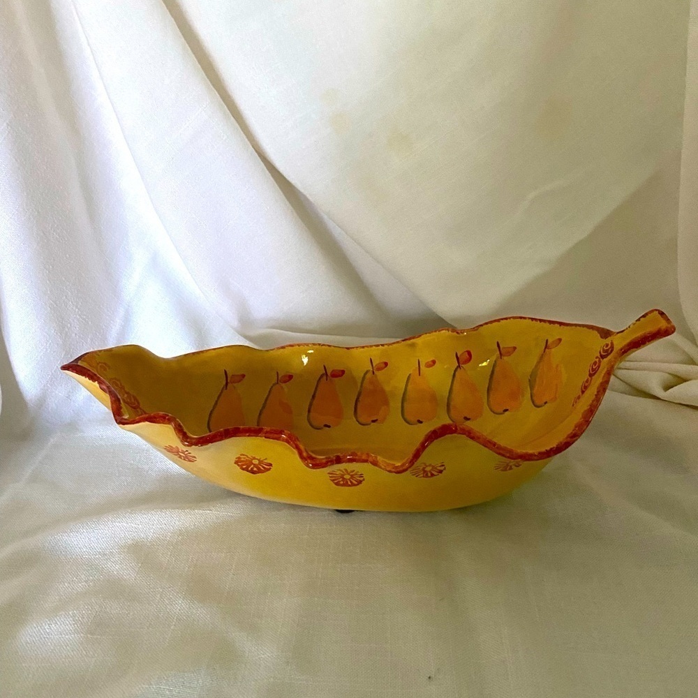 Italica Ars bowl scalloped vintage Italy​​